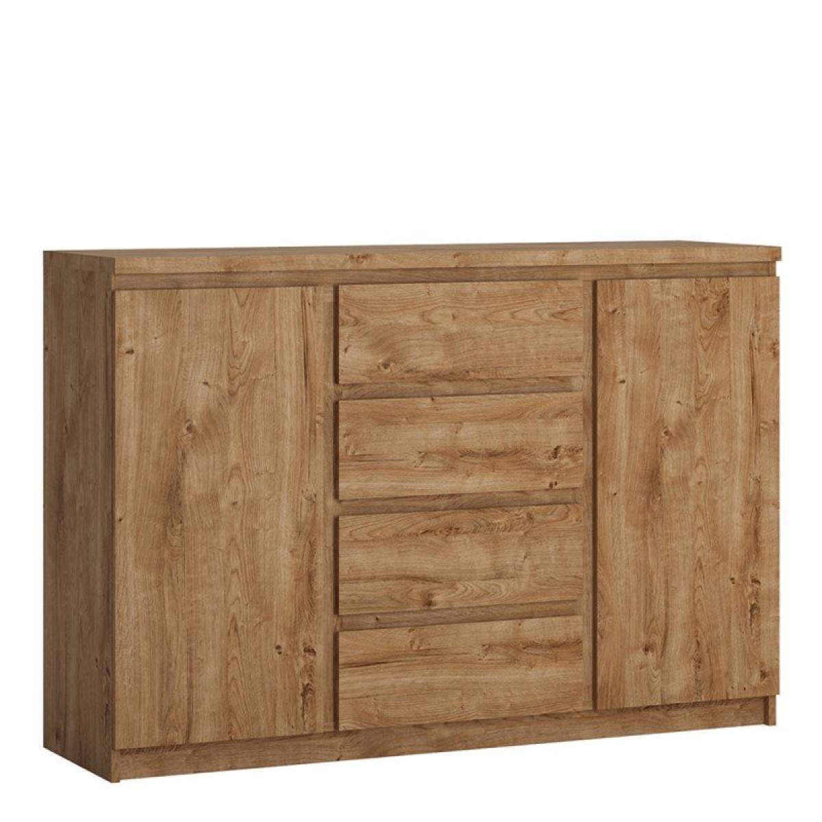 Alivieri 2 Door 4 Drawer Sideboard In Oak