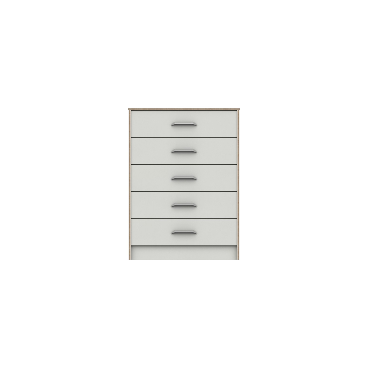 Marianne 5 Drawer Chest - White