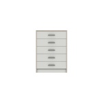 Marianne 5 Drawer Chest - White