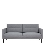 Vickie 2.5 Seater Sofa - Grey Black Legs