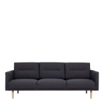 Vickie 3 Seater Sofa - Antracit Oak Legs