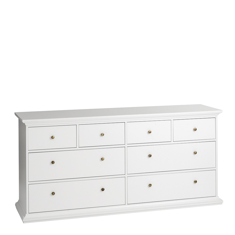 Chest Of 8 Drawers In White
