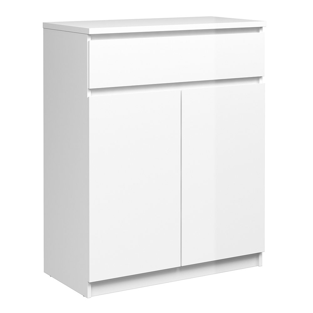 Taia Sideboard - 1 Drawer 2 Doors In White High Gloss