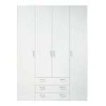 Zacon Bedroom Wardrobe - White