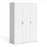 Pluto Wardrobe 3 Doors White