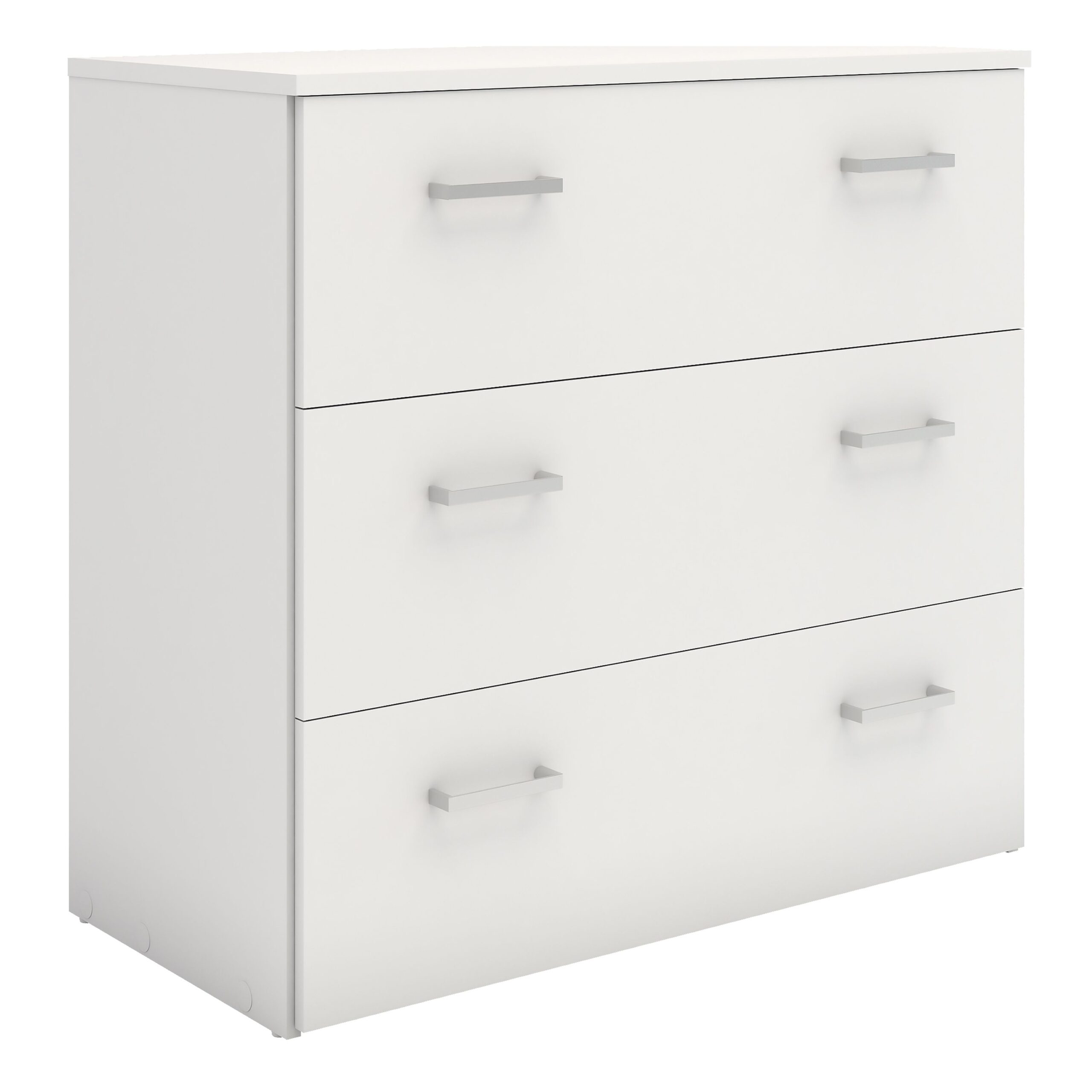 Pluto Chest Of 3 Drawers In White