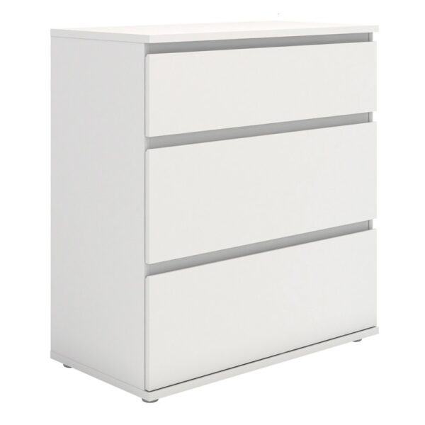 Jova Chest Of 3 Drawers In White