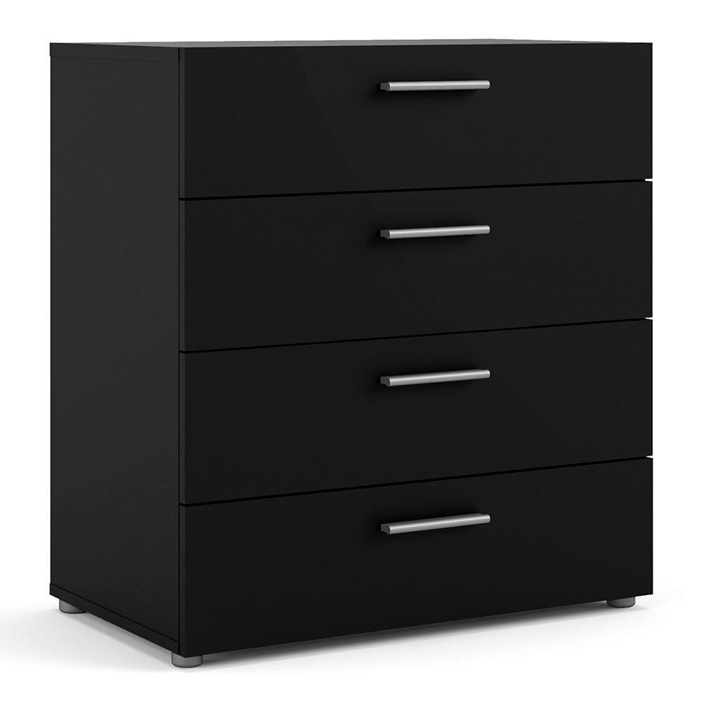 Tele Chest of 4 Drawers in Black