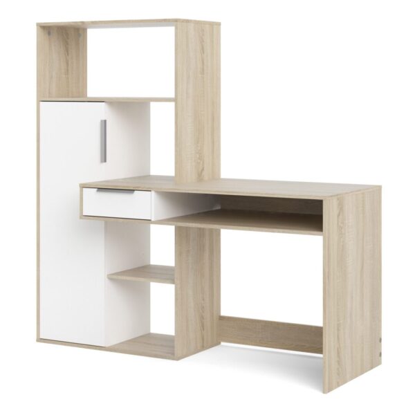 71980173ak49-Function-Plus-Desk-multi-functional-unit-with-drawer-and-1-door-163x60xh155-cm-in-Oak-and-White_A2