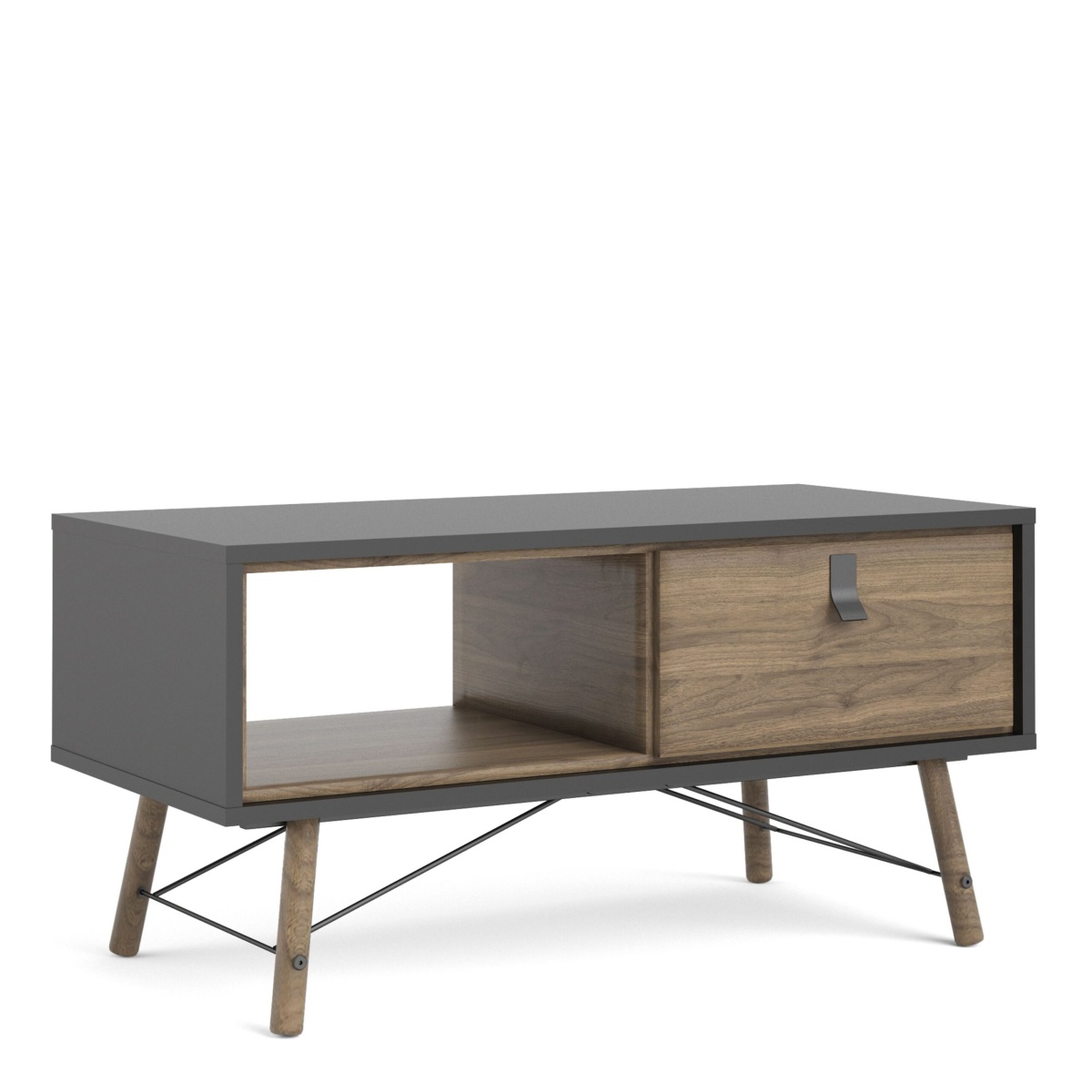 Effy Brown Coffee Table 1 Drawer