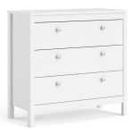 Tarid Chest 3 Drawers In White