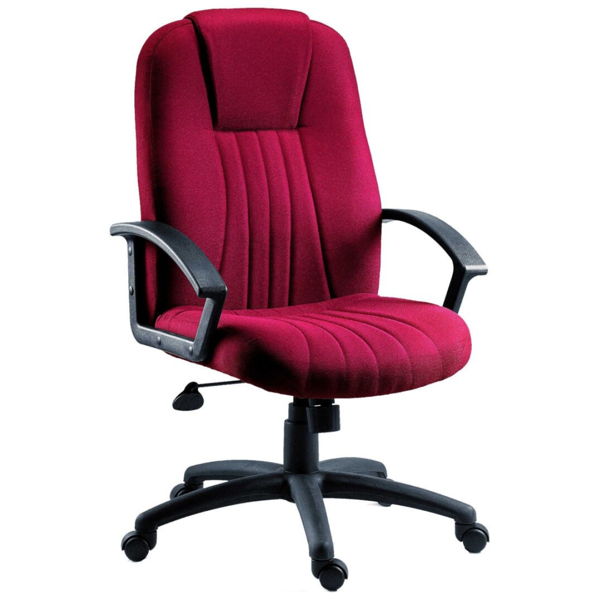 Finnity Fabric Burgundy Office Chair