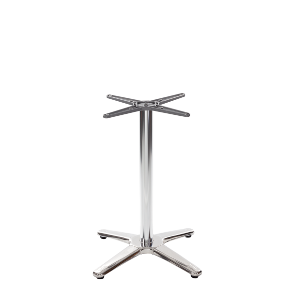 Aluminium All Weather Table Base - 4 Leg - Height - 730 mm