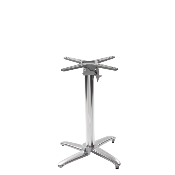 Aluminium All Weather Table Base - Flip Top - Height - 730 mm