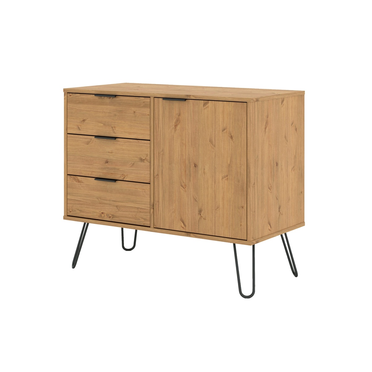 Augustine Small Sideboard 1 Door 3 Drawers