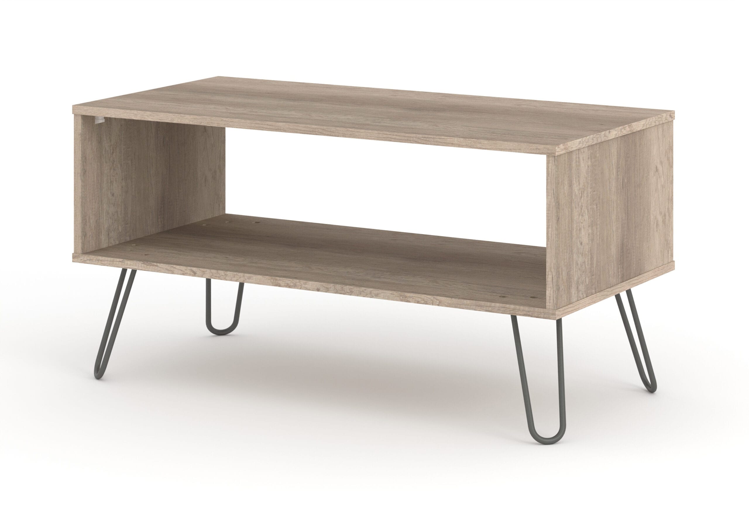 Augustine Driftwood Open Coffee Table
