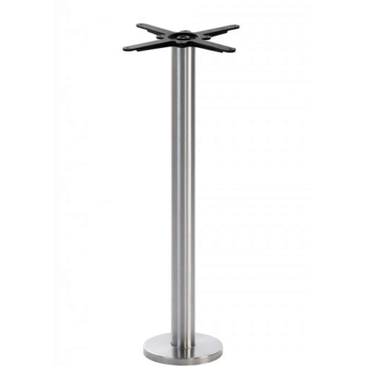 Stainless Steel Round Floor Fixed Table Base 1050 mm