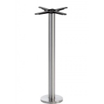 Stainless Steel Round Floor Fixed Table Base 1050 mm