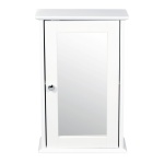 Anaska Wall Cabinet With Mirror White