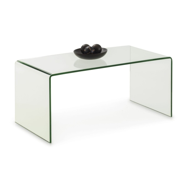 Alsafi Bent Glass Coffee Table