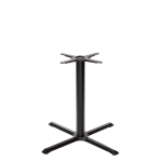 Black Cruciform Table Base - Large - Height - 730 mm