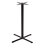 Black Cruciform table base - Large 1050 mm