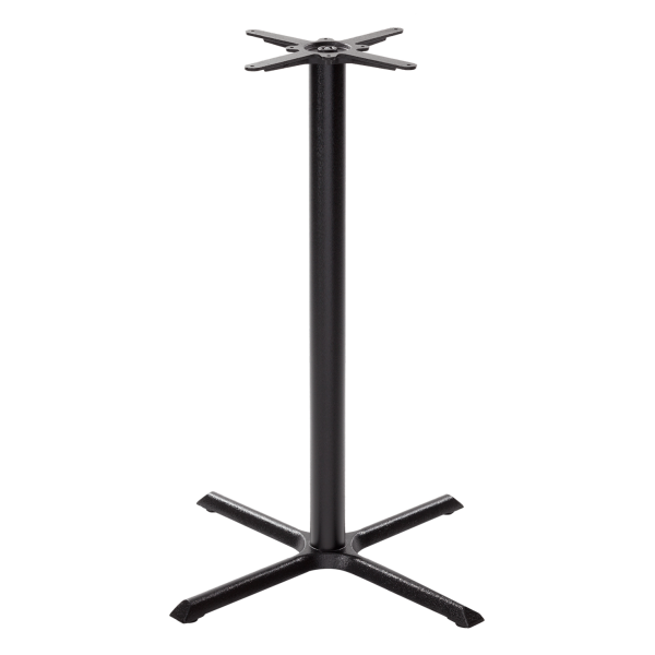 Black Cruciform table base - Large 1050 mm