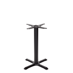 Black Cruciform Table Base - Small - Height - 730 mm