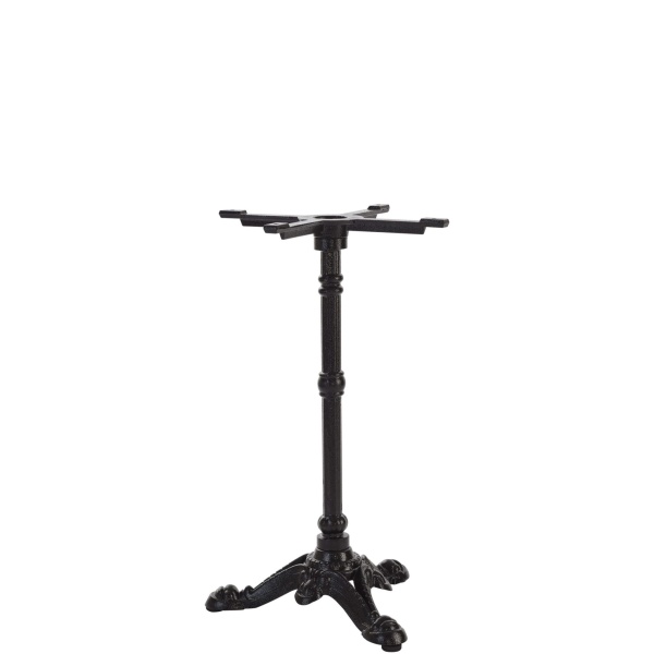 Black Cast Iron Bistro Base Spider - 3 Leg - Height - 720 Mm