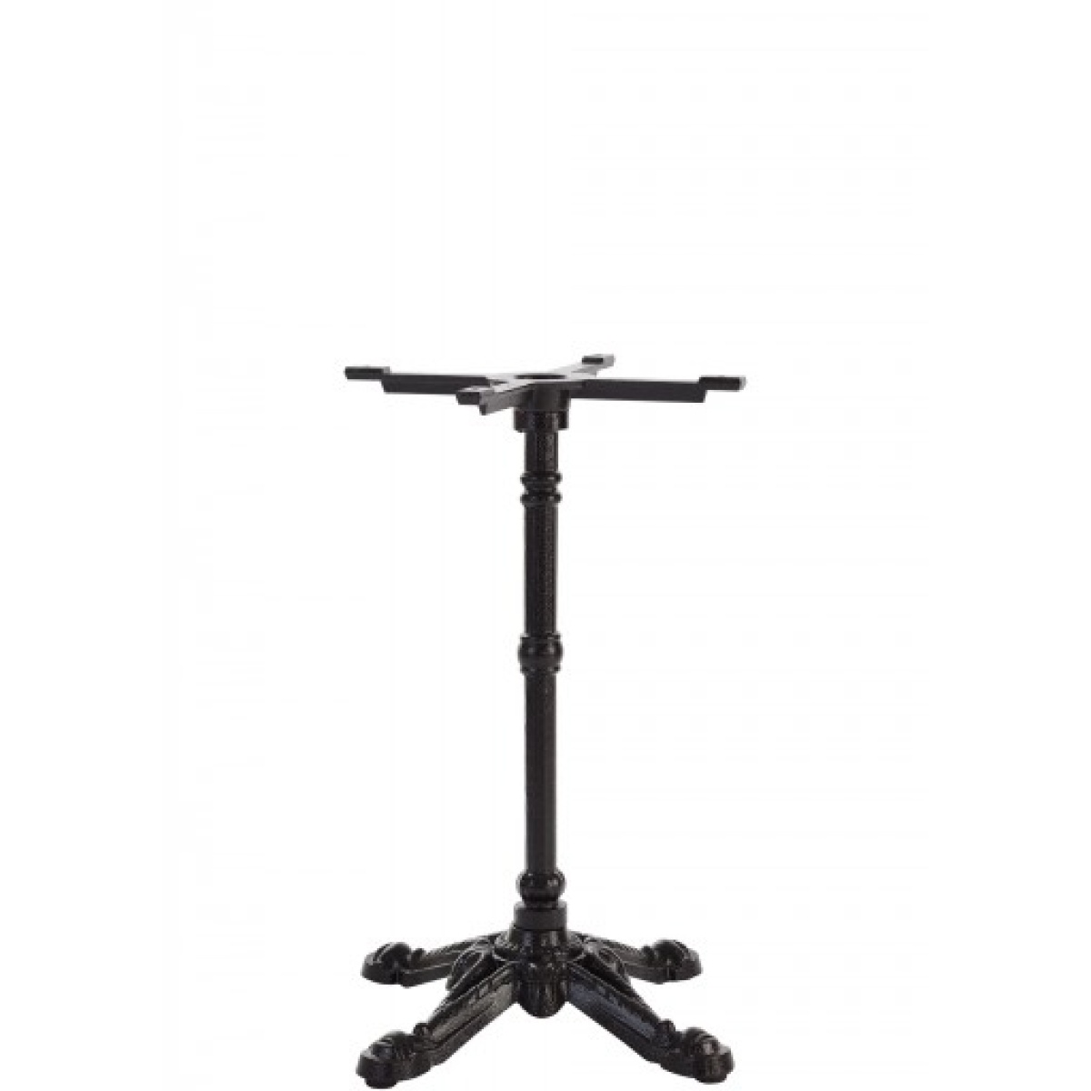 Black Cast Iron Bistro Base Spider - 4 Leg - Height - 720 Mm