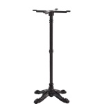 Black Cast Iron Bistro Base Spider - Large 4 leg 1080 mm