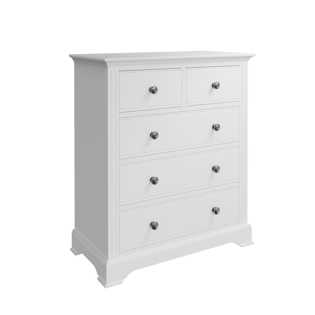 Winnow White 2 Over 3 Chest of Drawers
