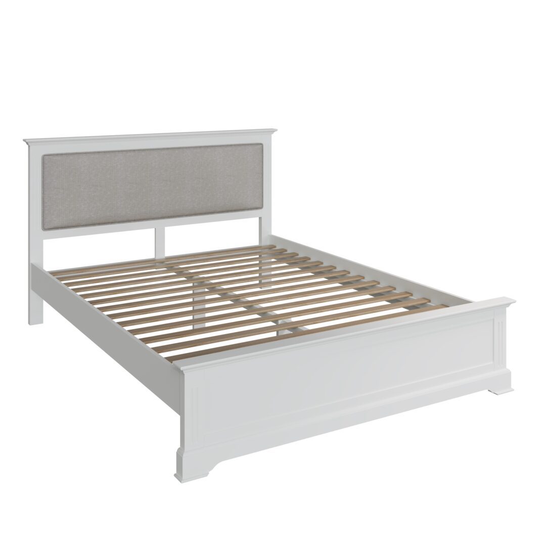 Werik White King-size Bed Frame