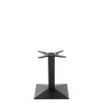 Black Cast Iron Pyramid Table Base - Medium - Coffee Height - 480 Mm