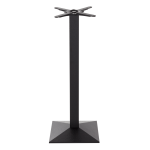 Black cast iron pyramid table base - Medium 1050 mm