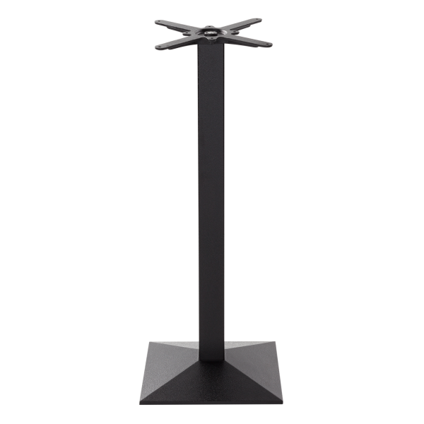 Black cast iron pyramid table base - Medium 1050 mm