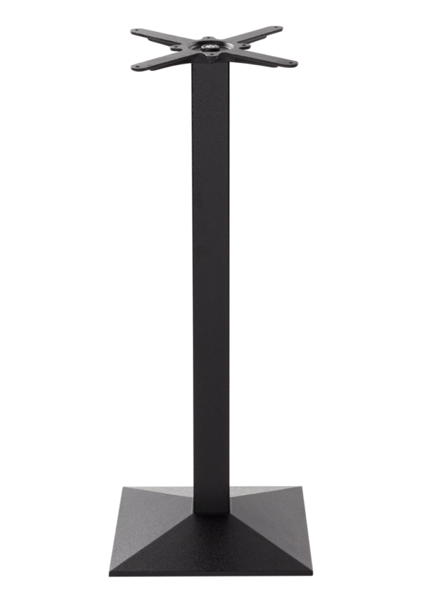 Black cast iron pyramid table base - Medium 1050 mm