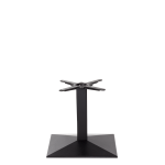 Black Cast Iron Pyramid Rectangular Table Base Coffee Height - 480 Mm