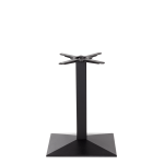 Black Cast Iron Pyramid Table Base Single Pedestal - Height - 730 mm