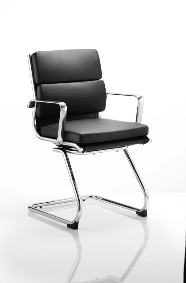 Sava Soft Bonded Leather Cantilever Office Chair