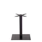 Black Cast Iron Rectangular Table Base - Single - Height - 730 mm