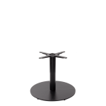 Black Cast Iron Round Table Base - Large - Coffee Height - 480 Mm