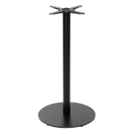 Black cast iron round table base - Large 1050 mm
