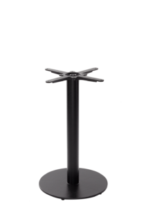 Black Cast Iron Round Table Base - Medium - Height - 730 mm