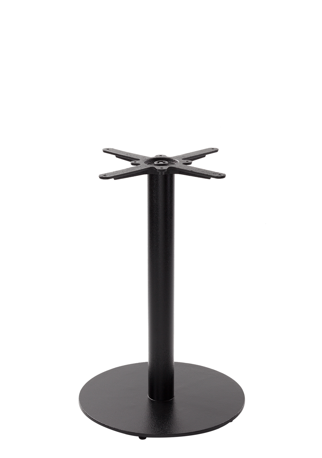 Black Cast Iron Round Table Base - Medium/Large - Height - 730 Mm