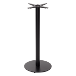 Black cast iron round table base - Medium/Large 1050 mm