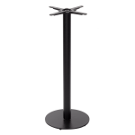 Black cast iron round table base - Medium 1050 mm