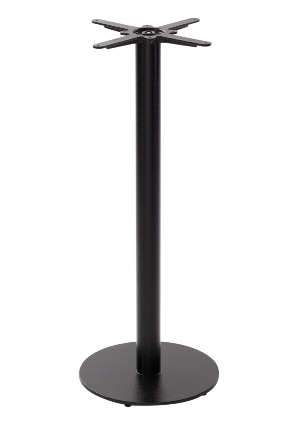 Black cast iron round table base - Medium 1050 mm