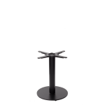 Black Cast Iron Round Table Base - Small - Coffee Height - 480 Mm