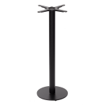 Black cast iron round table base - Small 1050 mm